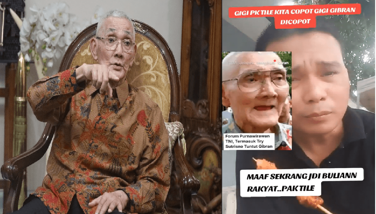 Video Viral Hina Jenderal Try Sutrisno, Netizen Ngamuk: Kurang Ajar, Rakyat  Minta Copot Gibran Malah Diejek!