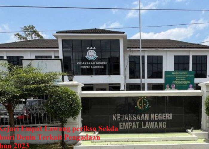 Periksa Sekretaris Daerah Empat Lawang, Penyidik Kejari Sebut Bukan Atas Dasar Jabatannya