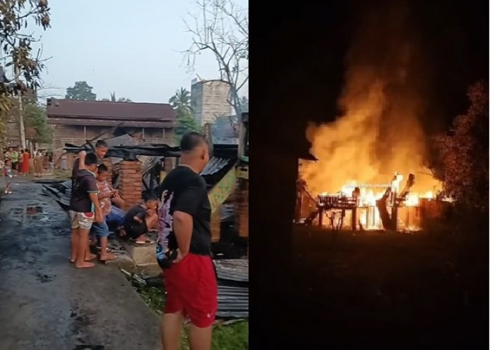 Rumah Marijan Ludes Dimakan Api, Merembet ke Rumah Tetangga Warga Panik