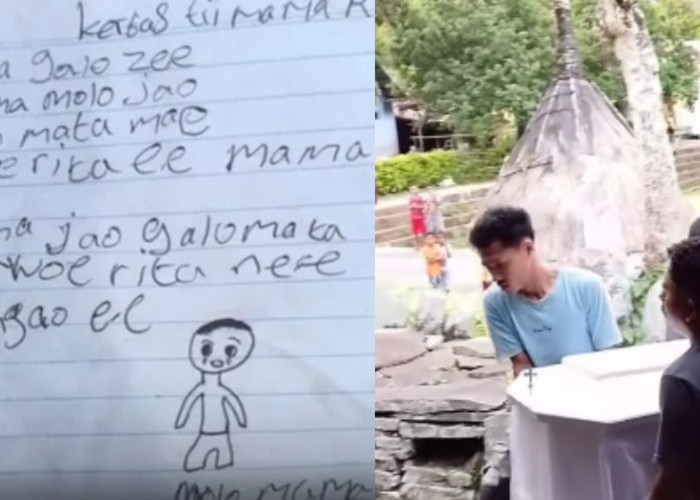 Tragis! Anak SD Gantung Diri di Ngada NTT Tulis untuk Sang Ibu, Ternyata ini Motifnya!