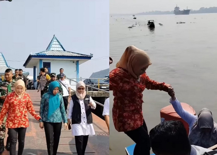 Speedboat Rombongan  Pejabat Pemkab Banyuasin Nyaris Celaka, Bocor Setelah Hantam Tonggak