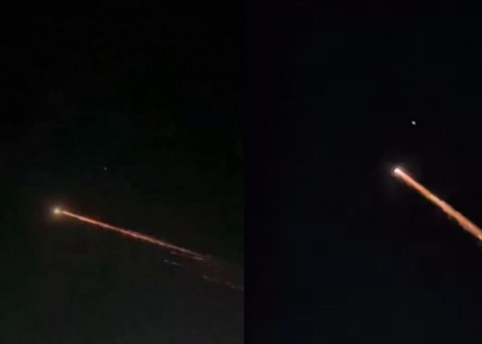 Heboh Fenomena Benda Bercahaya Melintas di Langit Lampung Diduga Meteor, Begini Penjelasan Ahli Astronomi!