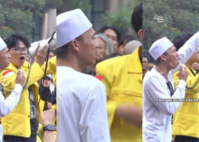 Orasi Santri Tolak Represifitas Polisi dan TNI di Aksi Demo, Netizen: Hidup Mahasiswa, Hidup Santri!