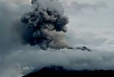 PVMBG: Update Gunung Lewotobi Laki-laki di Flores Timur Kembali Meletus, Kolom Abu Capai 1.000 Meter, Siaga!