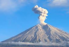 Waspada! Update Gunung Semeru di Jawa Timur Kembali Erupsi, Kolom Letusan Mencapai 900 Meter di Atas Puncak