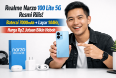 Realme Narzo 100 Lite 5G Resmi Rilis! Baterai 7000mAh + Layar 144Hz, Harga Rp2 Jutaan Bikin Heboh Mid Range