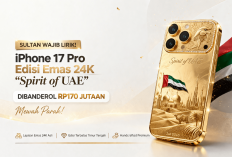 iPhone 17 Pro Versi Sultan! Emas 24K, Harga Rp170 Jutaan, Edisi Langka Limited Edition Bikin Auto Pede