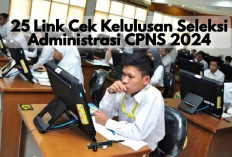 Segera Cek! 25 Link Resmi Hasil Kelulusan Seleksi Administrasi CPNS 2024, Pelamar Wajib Tau