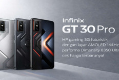 Infinix GT 30 Pro Jadi HP Gaming 5G Favorit Gamer, Ini Harga Terbaru dan Spesifikasi Lengkapnya