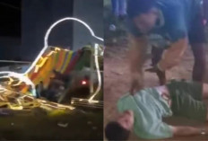 Detik-Detik Wahana Pasar Malam Air Upas Ketapang Ambruk, 15 Korban Luka-Luka