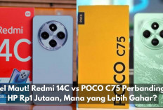 Duel Maut! Redmi 14C vs POCO C75 Perbandingan HP Rp1 Jutaan, Mana yang Lebih Gahar?