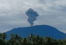 PVMBG: Update Terkini Gunung Ibu Kembali Erupsi, Kolom Abu Setinggi 1.500 Meter di Atas Puncak, Status Siaga!