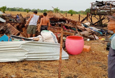 Dihantam Angin Kencang, 26 Rumah di Kabupaten Ogan Ilir Roboh 