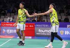 Duel Derby Indonesia Buka Persaingan di Ganda Putra BWF World Tour Finals 2024