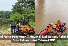 Gegar! Fakta Penemuan 7 Mayat di Kali Bekasi, Polisi Bawa Satu Pelaku untuk Telusuri TKP