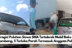 Puluhan Siswa SMA Tertabrak Mobil Boks di Jombang, 5 Terluka Parah Termasuk Anggota Polri, ini Kronologinya..