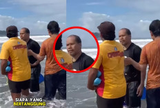 Heboh! Penjaga Pantai Pangandaran Cekcok dengan Wisatawan Gegara Ngotot Ingin Berenang di Zona Bahaya