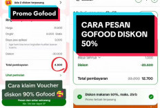 Kode Promo Gojek Diskon Hemat GoFood, GoRide dan GoCar Rp12 Ribu, Gaskeun Klaim!
