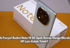 Wajib Punya! Redmi Note 14 5G Spek Dewa, Harga Merakyat, HP Lain Kalah Telak? 