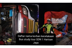 Update Data, Daftar Nama Korban Kecelakaan Bus Study Tour SDN 1 Harisan Jaya OKU Timur