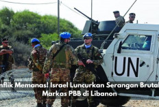 Konflik Memanas! Israel Luncurkan Serangan Brutal ke Markas PBB di Libanon