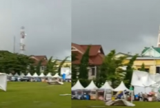 Angin Kencang Berputar Seperti Puting Beliung di Parepare, Warga: “Datang Lalu Keliling”