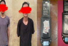 Gerebek Pondok Kebun, Polisi Tangkap 2 Pria yang Bawa S4bu di Diwilayah Empat Lawang