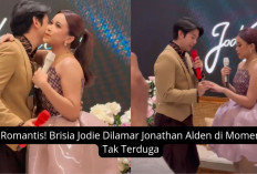 Romantis! Brisia Jodie Dilamar Jonathan Alden di Momen Tak Terduga