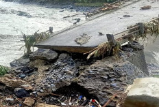 Viral! Jembatan Penghubung Kecamatan Pagentan-Wanayasa di Banjarnegara Nyaris Runtuh, Begini Kondisinya