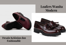 So Elegan! 7 Rekomendasi Sepatu Loafers Wanita, Desain Edgy untuk Cewek Modern, Formal Casual Oke Banget