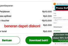 Kode Promo Terbaru Gojek Hari ini Spesial 10.10: Diskon Otw PIM 90 Persen, GoFood Rp36 Ribu