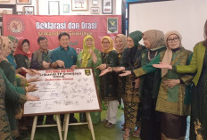 Deklarasi Bersama Srikandi TP Sriwijaya: Ajak Perempuan untuk Jadi Komitmen Indonesia Damai 