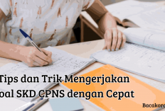 Simak, Semua Pelamar CPNS Wajib Baca Inilah Tips dan Trik Mengerjakan Soal SKD dengan Cepat