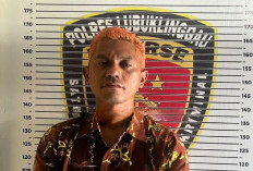 Pria Berambut Pirang Ditangkap Diduga Pelaku Penipuan Gunakan Aplikasi Qris, Belanja Jutaan Rupiah