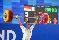 Top! Tak Hanya Raih Emas, Rizki Juniansyah Juga Pecahkan Rekor Dunia, Tuai Menpora Erick