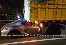 Viral! Kecelakaan Mobil Porsche dan Truk di Tol Dalam Kota, Polisi Ungkap Identitas Pengemudi Ternyata...