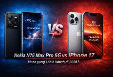 Gokil! Perbandingan Nokia N75 Max Pro 5G vs iPhone 17: Mana yang Lebih Worth It Dibeli?