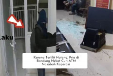 Pinjol dan Judol Menjerat! Pria Asal Bandung Nekat Gasak ATM Nasabah Sampai Rp500 Juta...