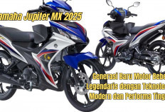 Yamaha Jupiter MX 2025, Generasi Baru Motor Bebek Legendaris dengan Teknologi Modern dan Performa Tinggi