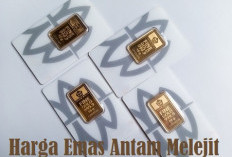 Harga Emas Antam Makin Kinclong! Sentuh Rp1,759 Juta per Gram, Cek Daftar Terbaru Semua Ukuran!