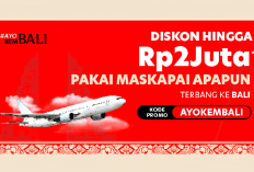 NEW! 20 Kode Promo Tiket Pesawat Hari Ini 15 Juli 2024, ke Bali Diskon 50 Persen Airasia, Potongan Rp500 Ribu 