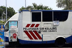 SIM Keliling Surabaya Hari Ini, Hadir di 2 Lokasi, Berikut Waktu dan Biaya