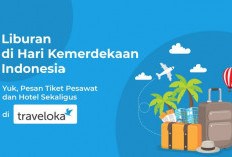 Spesial 17 Agustus! 18 Kode Voucher Traveloka Hari ini: Diskon Rp250 Tiket Pesawat, Booking Hotel Rp1,2 Juta