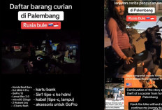 Kota Pempek Kena Lagi! Viral WNA Rusia Kehilangan Motor Honda Beat di Palembang, Netizen: Memang Zona Merah