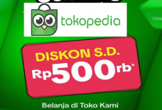 31 Kode Promo Tokopedia Hari Ini 11 September 2024: Diskon Ekstra 25 Persen, Potongan Harga Super Rp500 Ribu