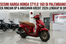 Rincian Harga Honda Stylo 160 di Palembang Lengkap DP dan Angsuran, Ada Warna Spesial Burgundy