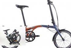 5 Rekomendasi Sepeda Lipat untuk Sehari-hari, Frame Gagah dan Kokoh, Ringkas Dilipat-lipat Satset!