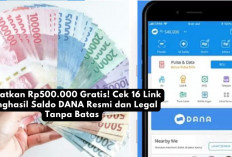 Dapatkan Rp500.000 Gratis! Cek 16 Link Penghasil Saldo DANA Resmi dan Legal Tanpa Batas