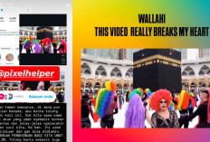 Viral Video Kakbah Diedit dengan Simbol LGBT sebagai Penistaan Agama, Netizen Laporkan Akun Pixelhelper!