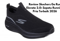 Skechers Go Run Elevate 2.0 Men's Sneaker: Sepatu Running Pria Ringan, Responsif, dan Nyaman untuk Jalan Jauh